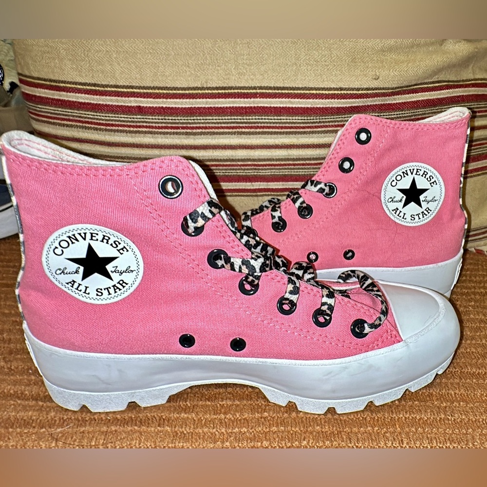 Converse Women's Pink High-Top Sneakers